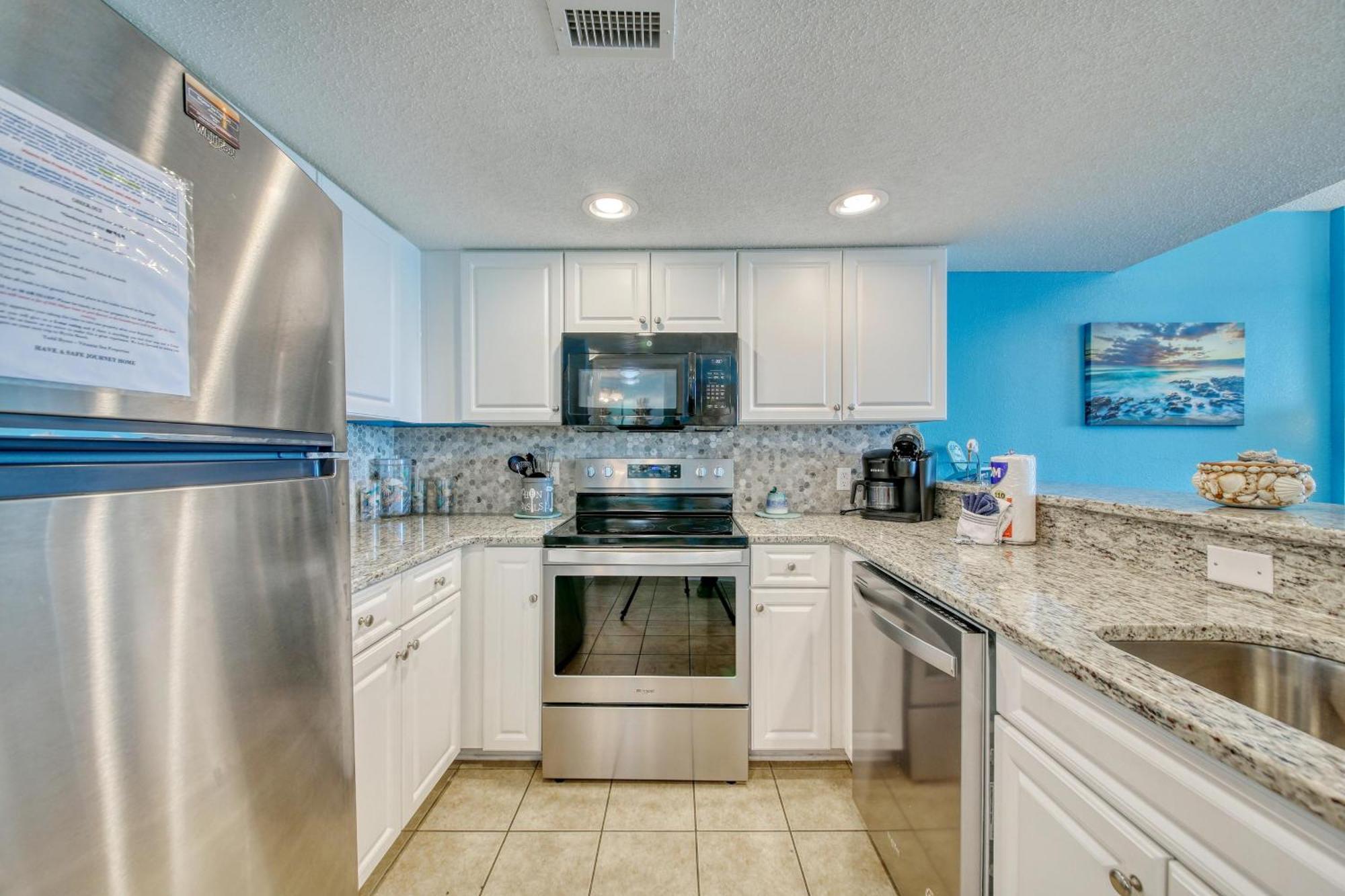默特尔比奇2501 S Ocean Blvd, 0929 - Ocean View Sleeps 8别墅 外观 照片